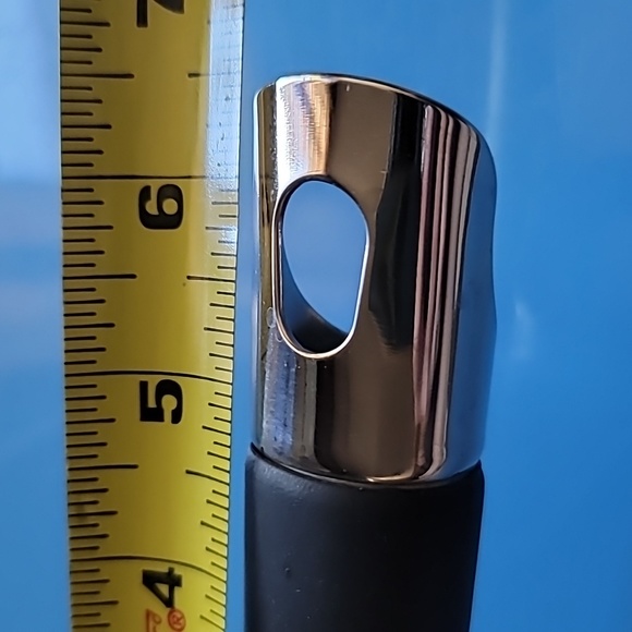 Hamilton Beach 8" stainless steel fry pan riveted coated handle - Picture 5 of 5